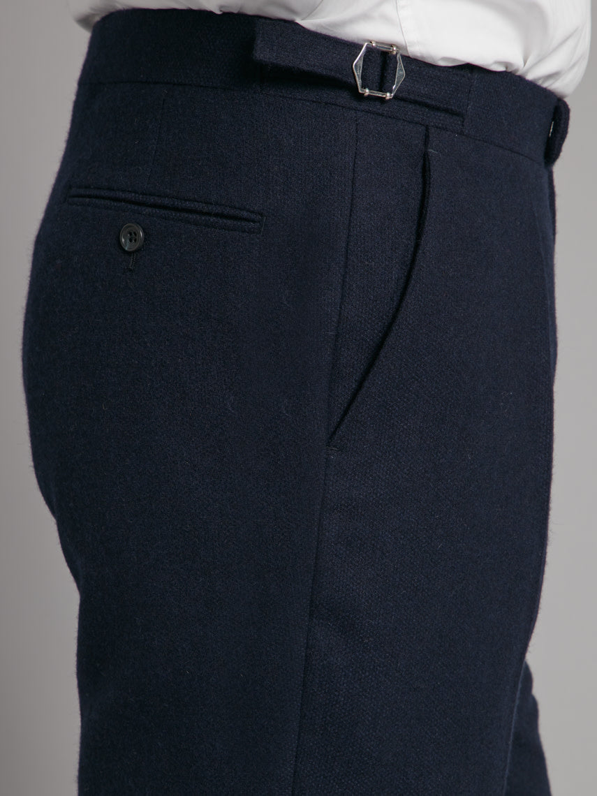 Pleated Pants - Cashmere Nairn Tweed