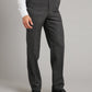 flat front luxury morning trousers black grey 1