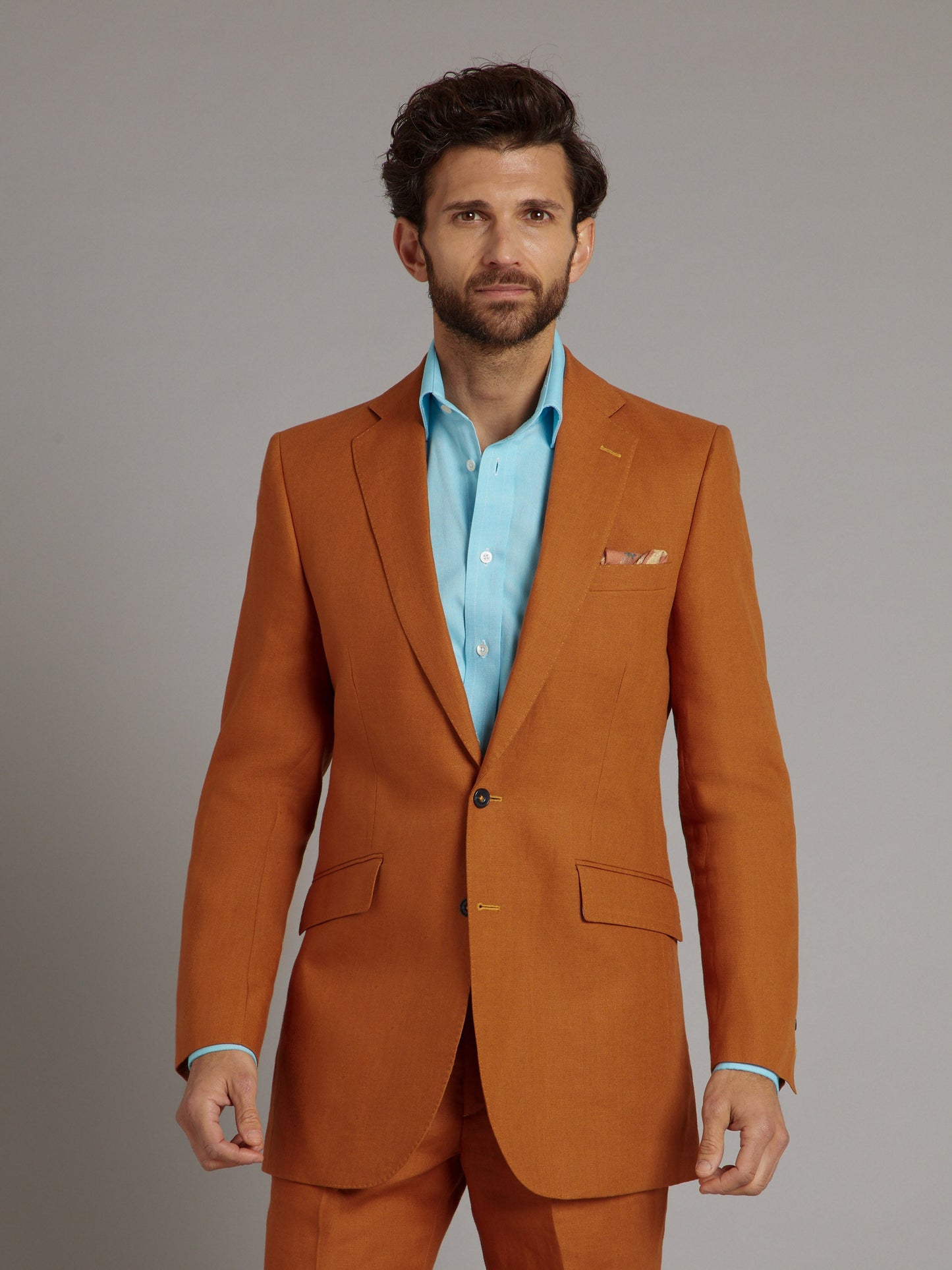 Eaton Jacket - Rust Linen
