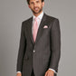 carlyle suit chalk stripe flannel charcoal 2