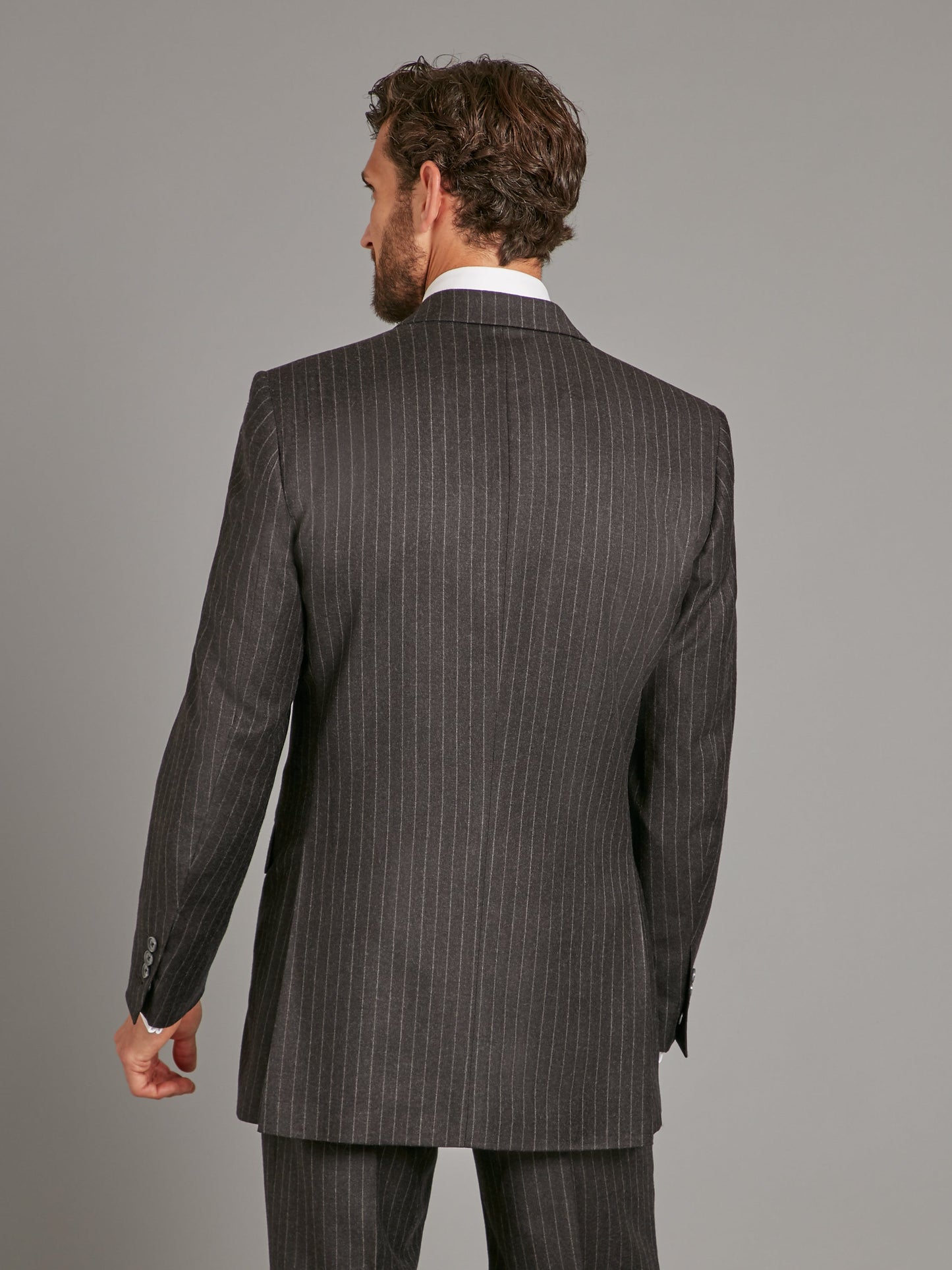 carlyle suit chalk stripe flannel charcoal 3
