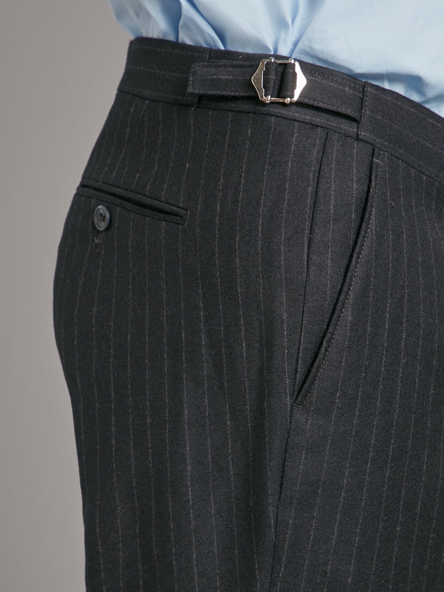 carlyle suit chalk stripe flannel navy 8