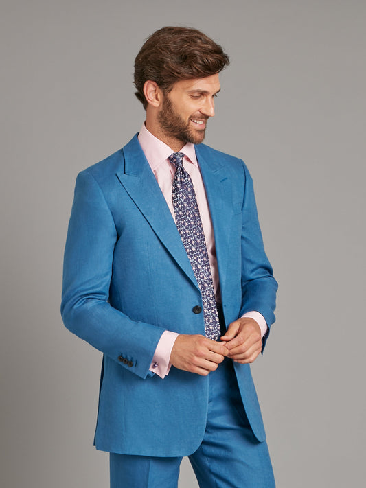 cadogan suit borage blue linen 2