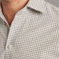 regular fit shirt melange small check pale grey 2
