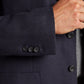 unstructured wool jacket navy 5