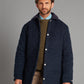 quilted moleskin jackets navy 2