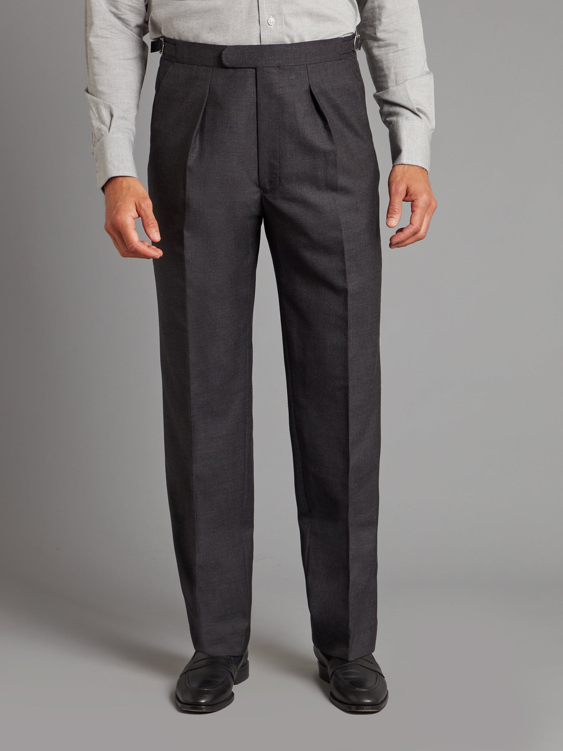 lightweight eaton suit plain grey 5