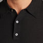 fine merino long sleeve polo shirt black 2