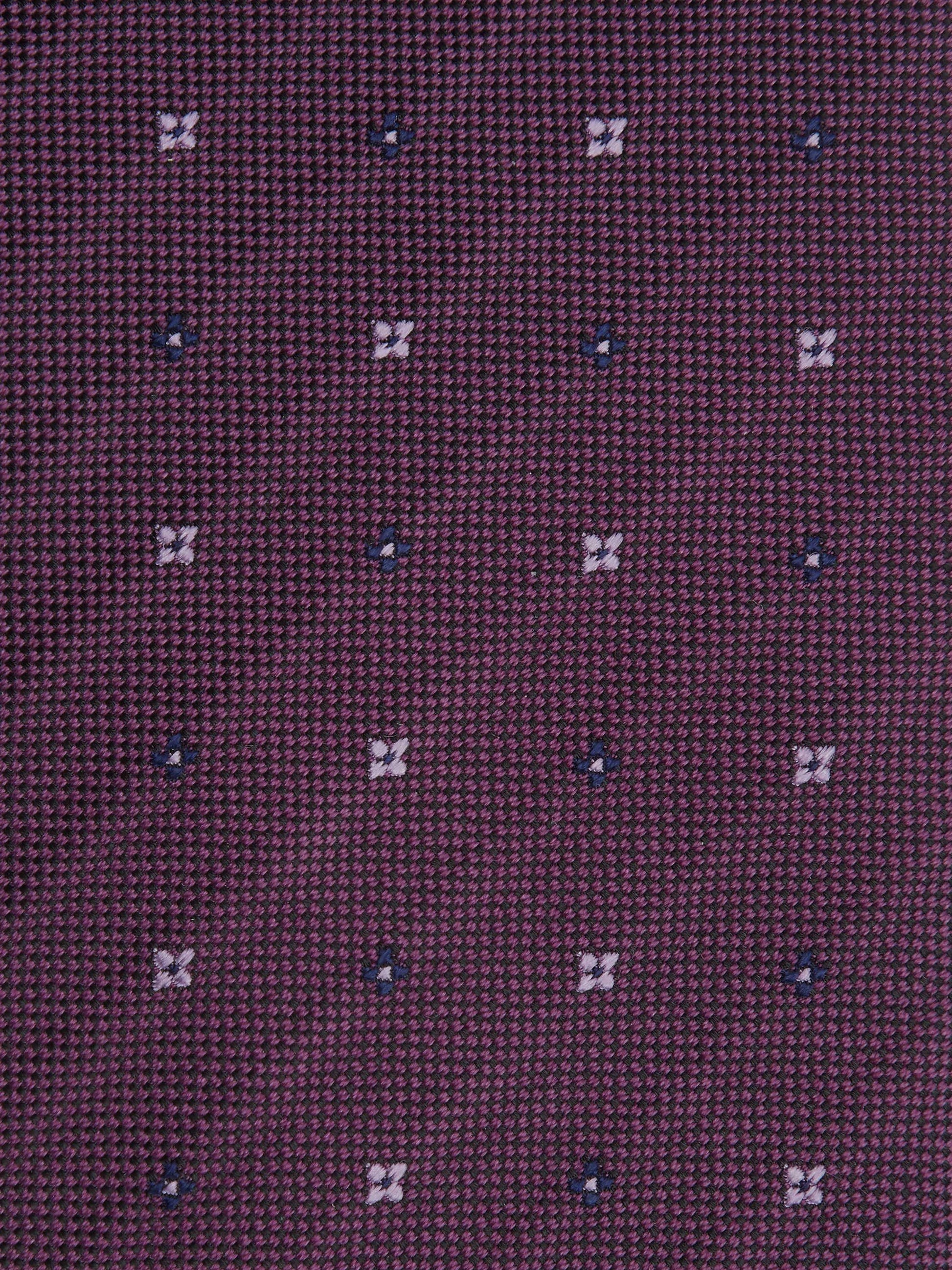 diamond and square tie purple 2
