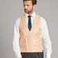 Double Breasted Waistcoat Woven Silk - Blossom