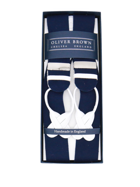 Felt Suspenders - Navy