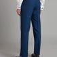 Pleated Mayfair Trousers Fresco - Blue