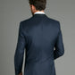 Luxury Whittaker Dinner Jacket - Navy Wool/Silk