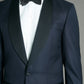Luxury Whittaker Dinner Jacket - Navy Wool/Silk