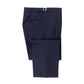Pleated Suit Pants - Navy Herringbone