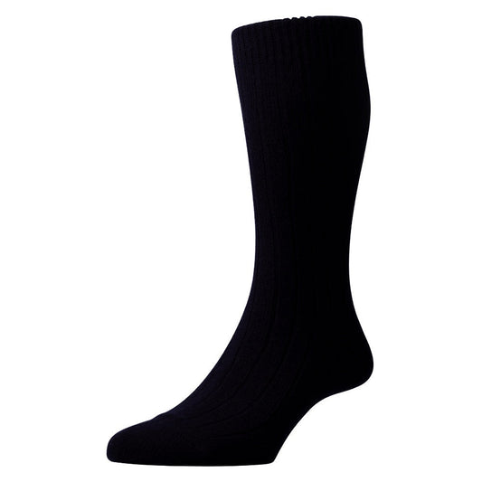 pantherella cashmere socks black 1