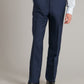 Pleated Suit Pants - Pick and Pick Rich Blue