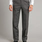 flat front luxury morning trousers light grey 1
